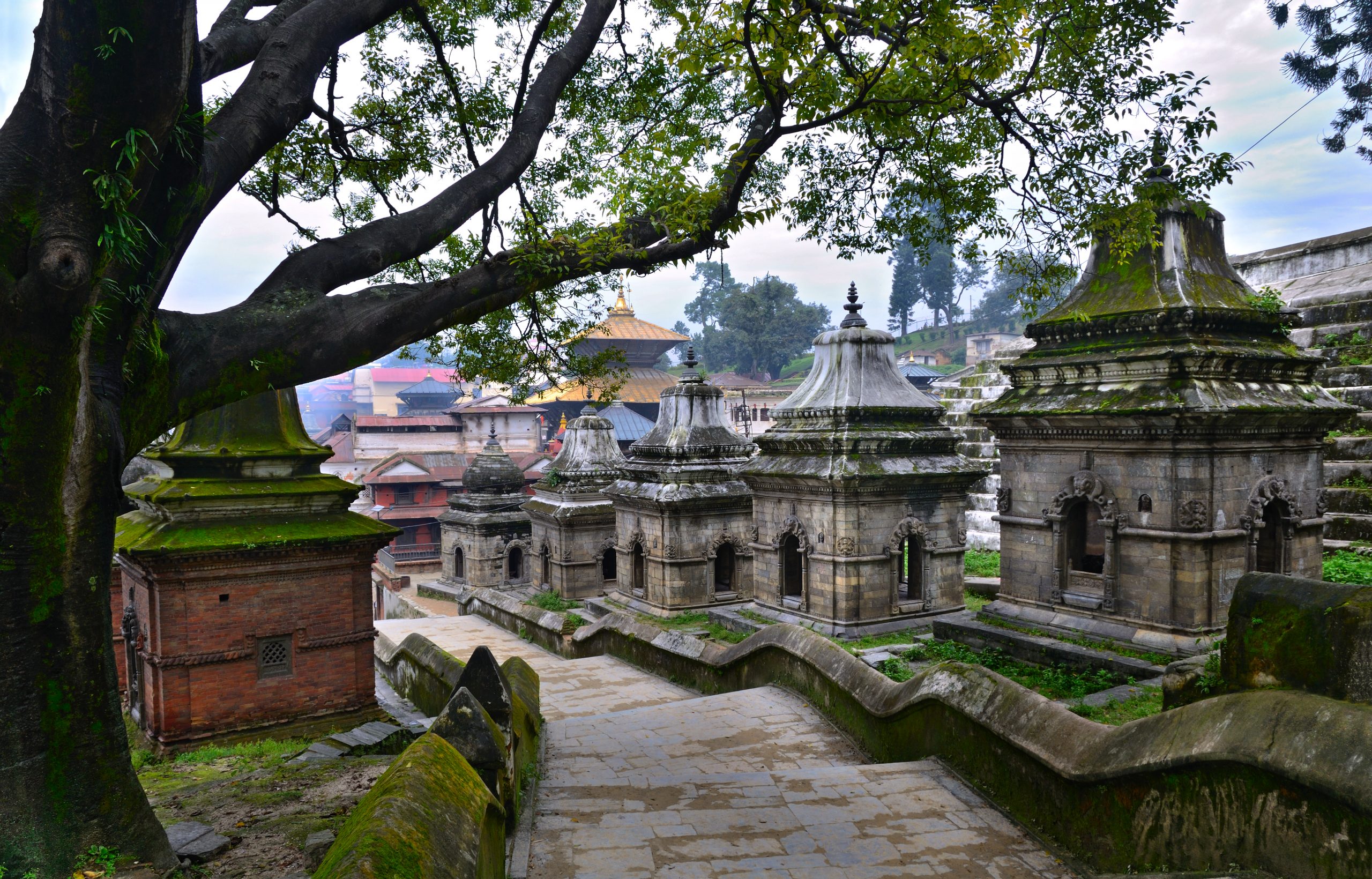 Der Pashupatinath-Tempel in Kathmandu